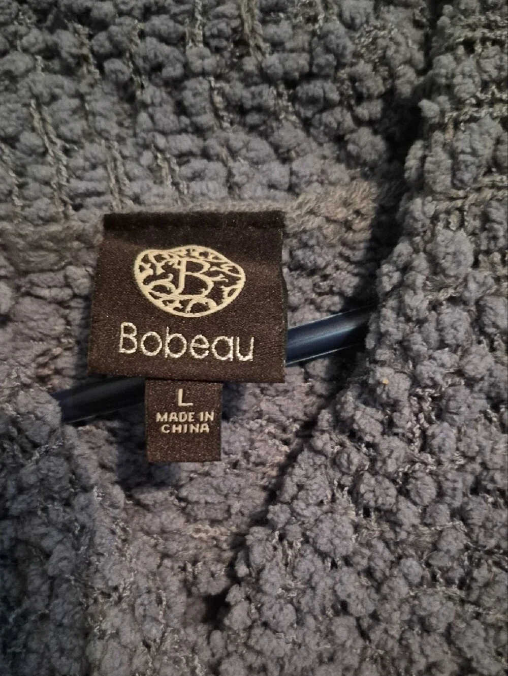 Bobeau Popcorn Knit Sweater